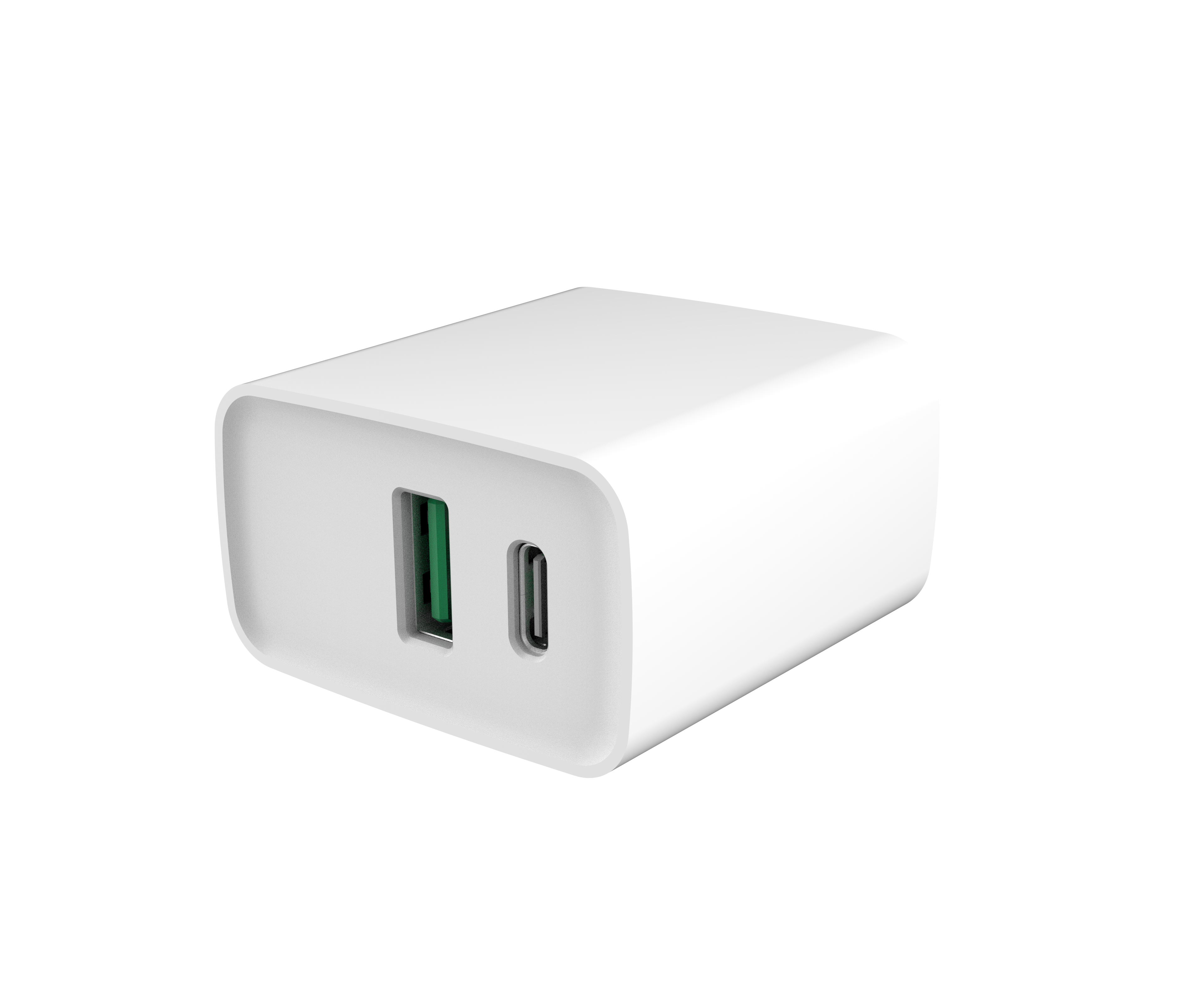 Rapid PD 20W Wall Charger-  USB-A and USB-C